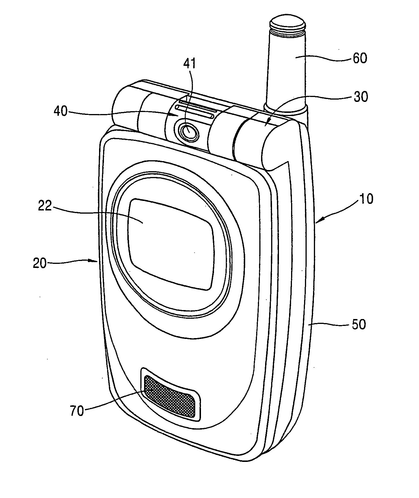 Portable terminal having digital camera function