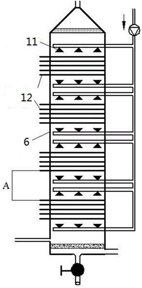 Method for removing VOCs (volatile organic chemicals) by ozone and photolytic peroxide