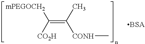 Hydrolytically degradable carbamate derivatives of poly(ethylene glycol)