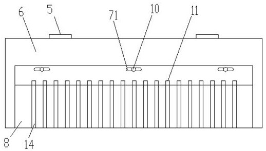 Multi-functional overflow groove assembly for steel belt cooling machine