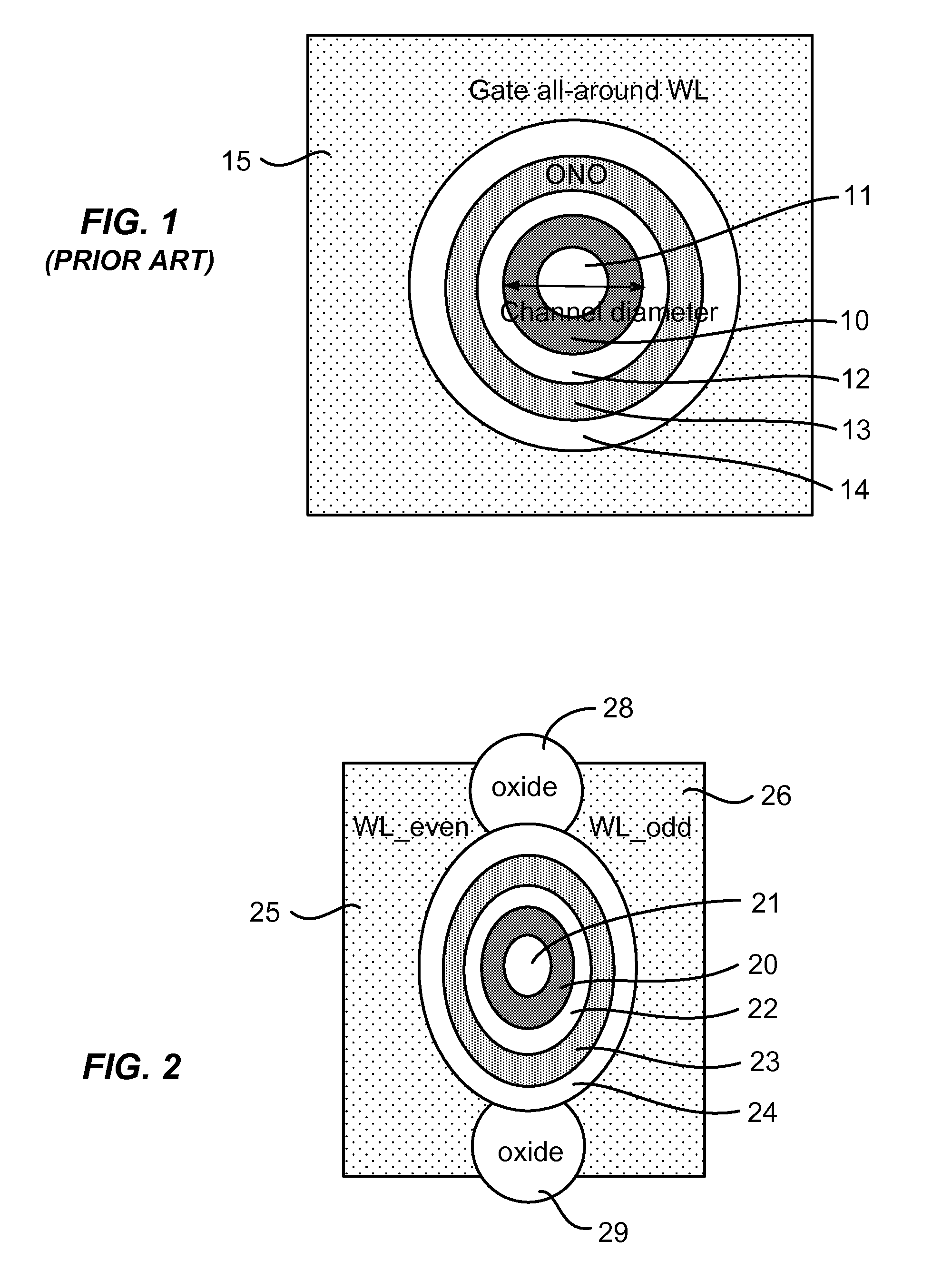 3D independent double gate flash memory on bounded conductor layer