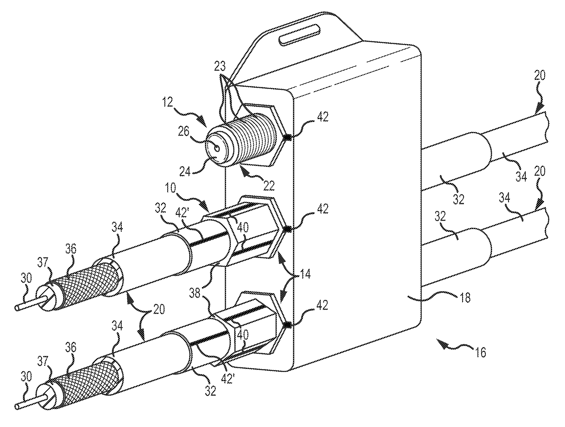 Torque indications for coaxial connectors