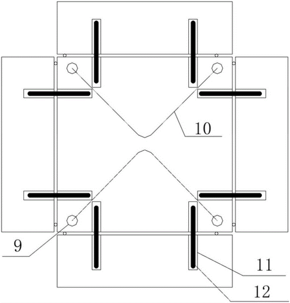 Operation device related to digging pile mechanical hole forming and construction method of operation device