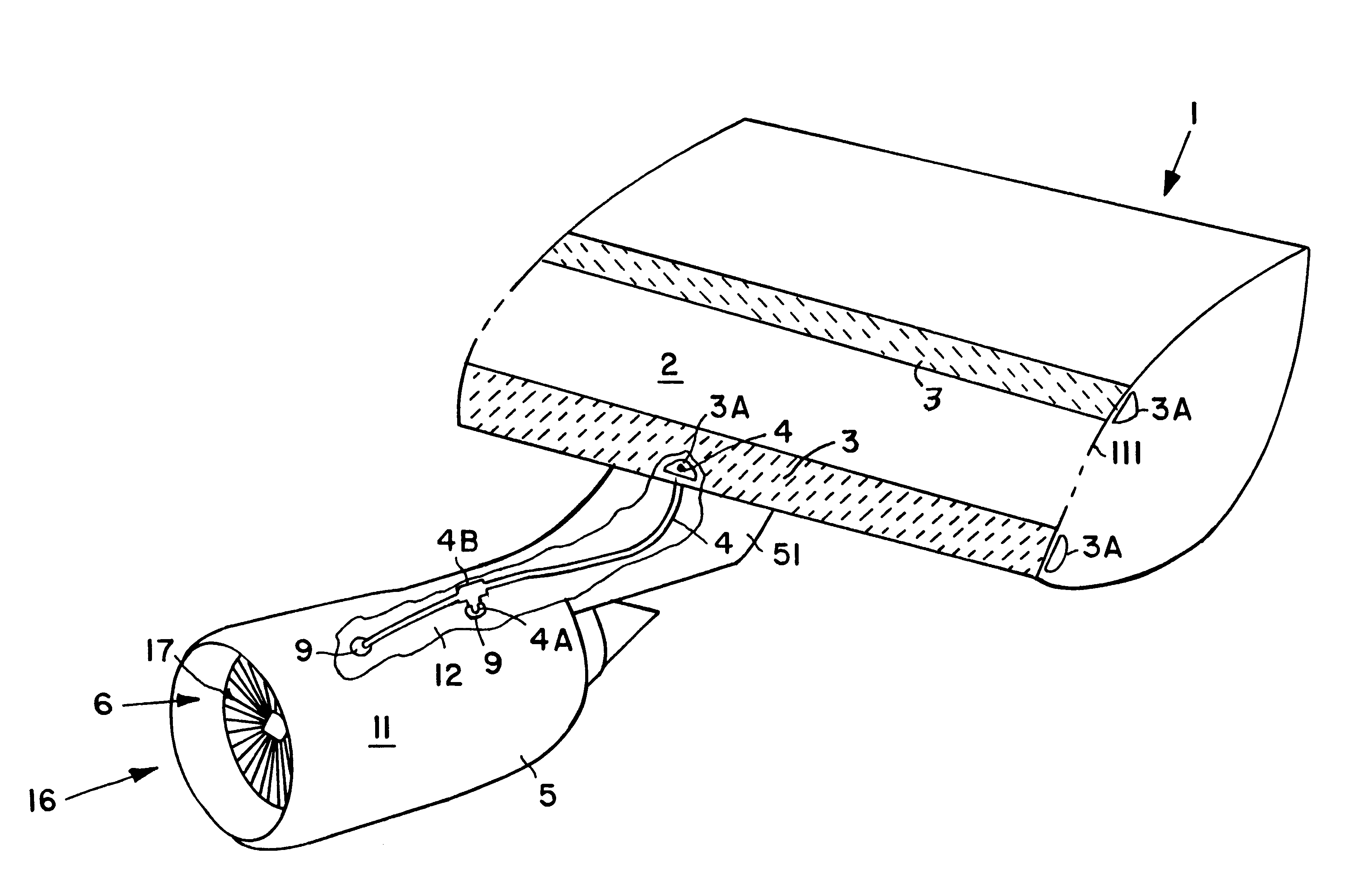 Suction device for boundary layer control in an aircraft