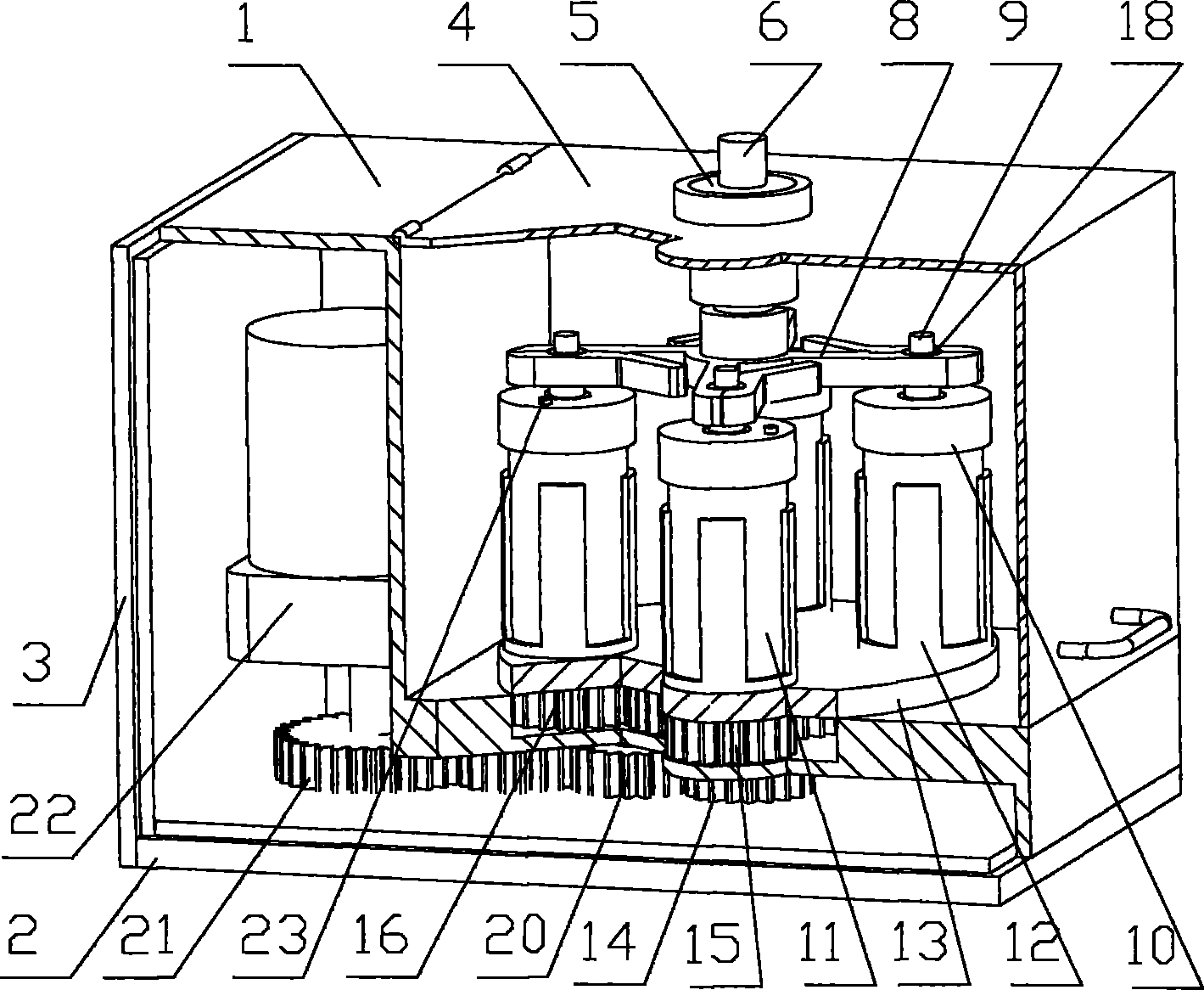 Plasma auxiliary high-energy planetary ball mill device