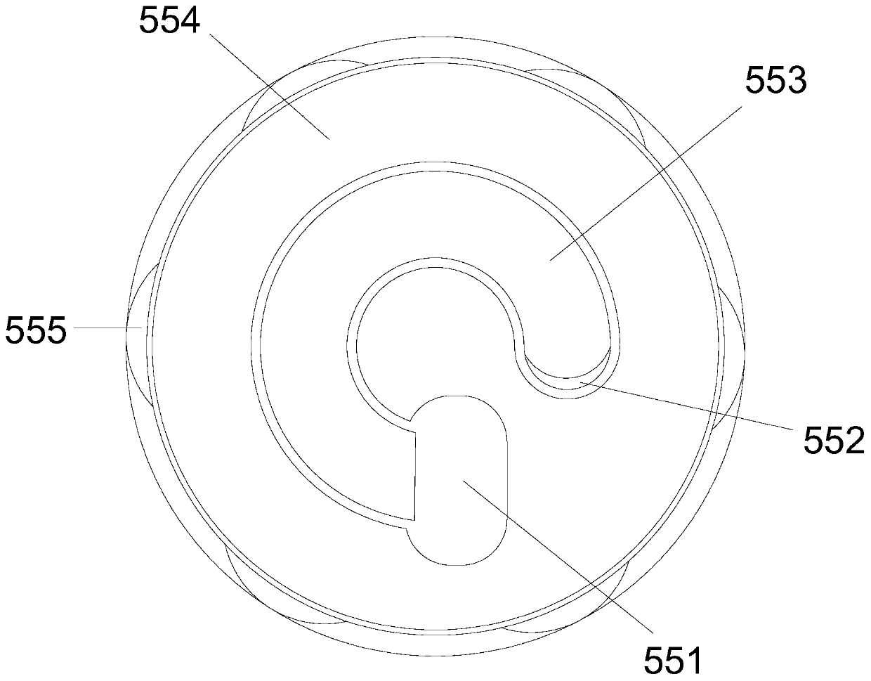 Intelligent wearable equipment and screen containing device thereof