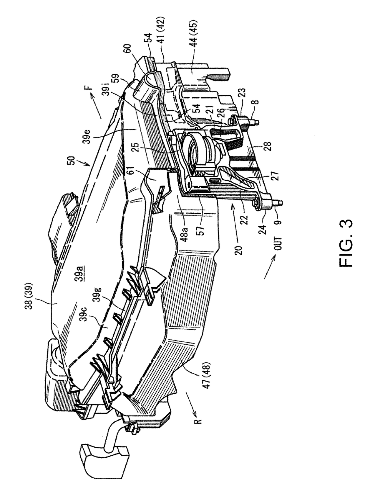 Engine heat retention structure