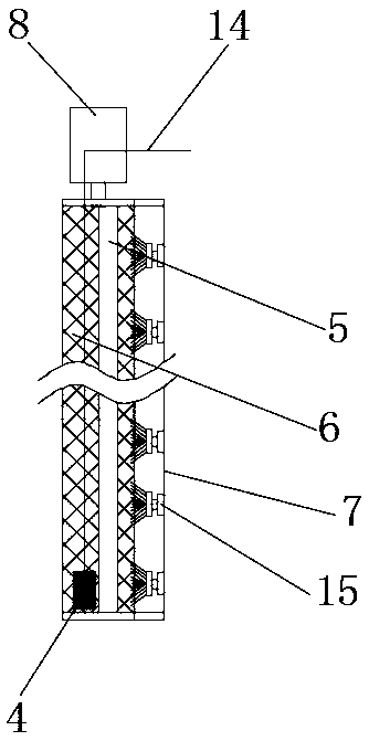 Anti-pumping-out device for wastewater pool and application method of device