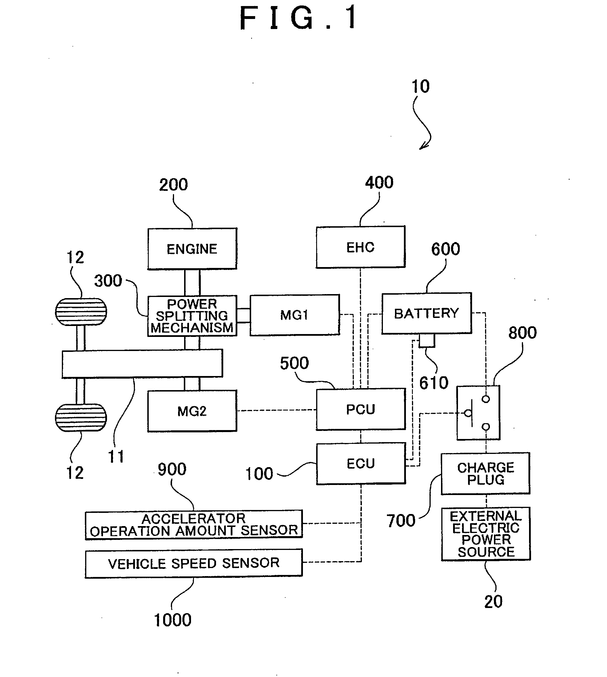 Vehicle control device and method of controlling vehicle