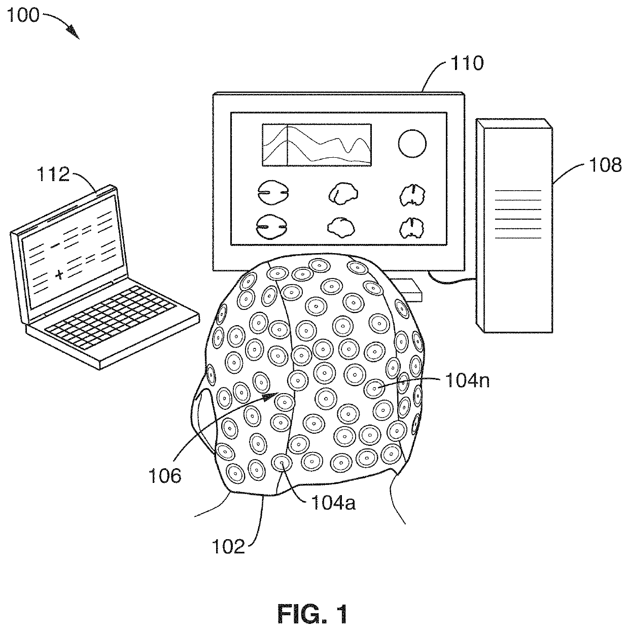 Ultra-dense electrode-based brain imaging system