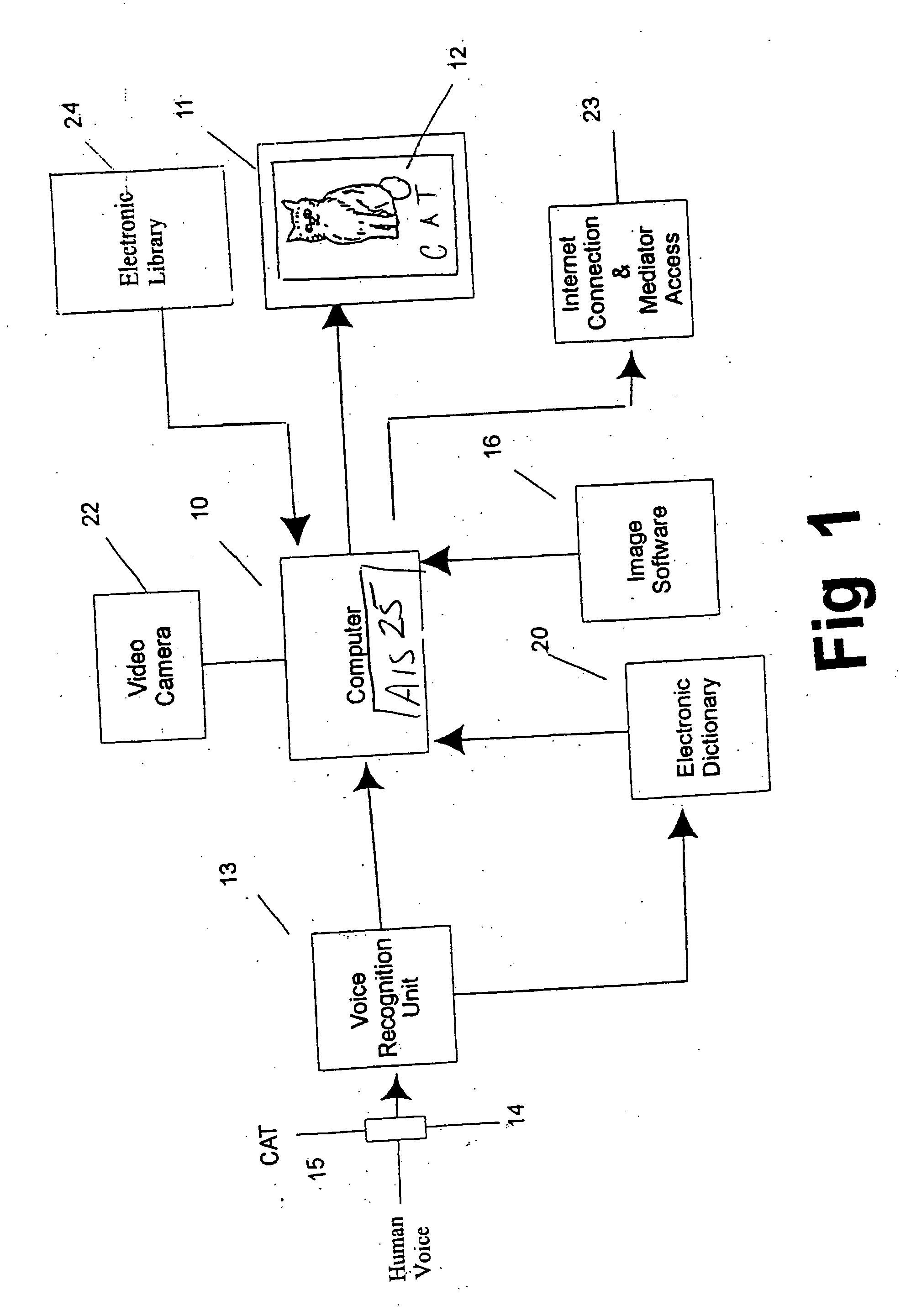 System and method for training users with audible answers to spoken questions