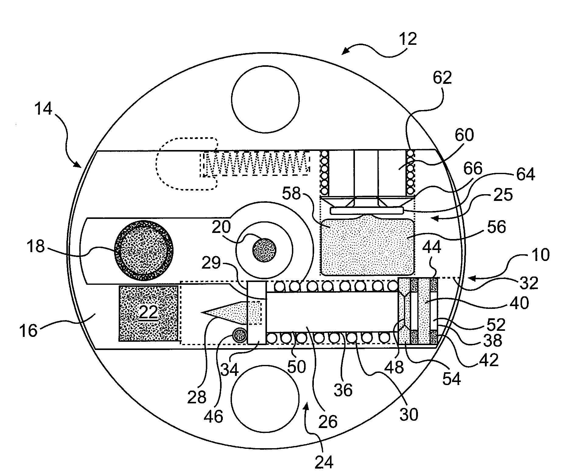 Self-destruct fuze delay mechanism