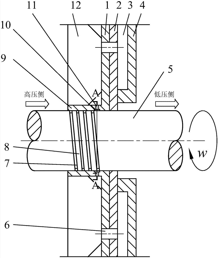 Self-pumping hydrodynamic pressure fingertip sealing device