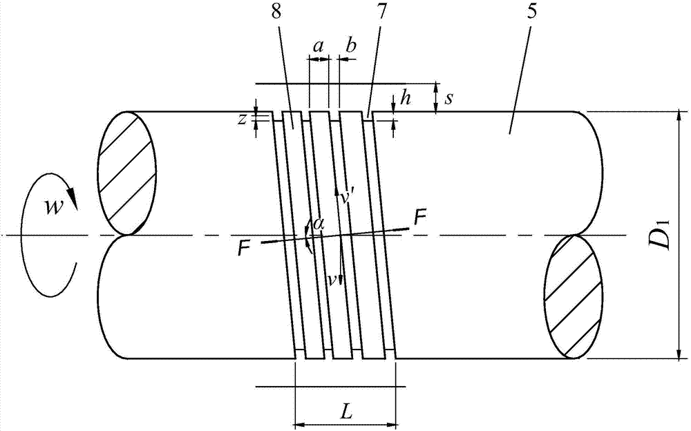 Self-pumping hydrodynamic pressure fingertip sealing device