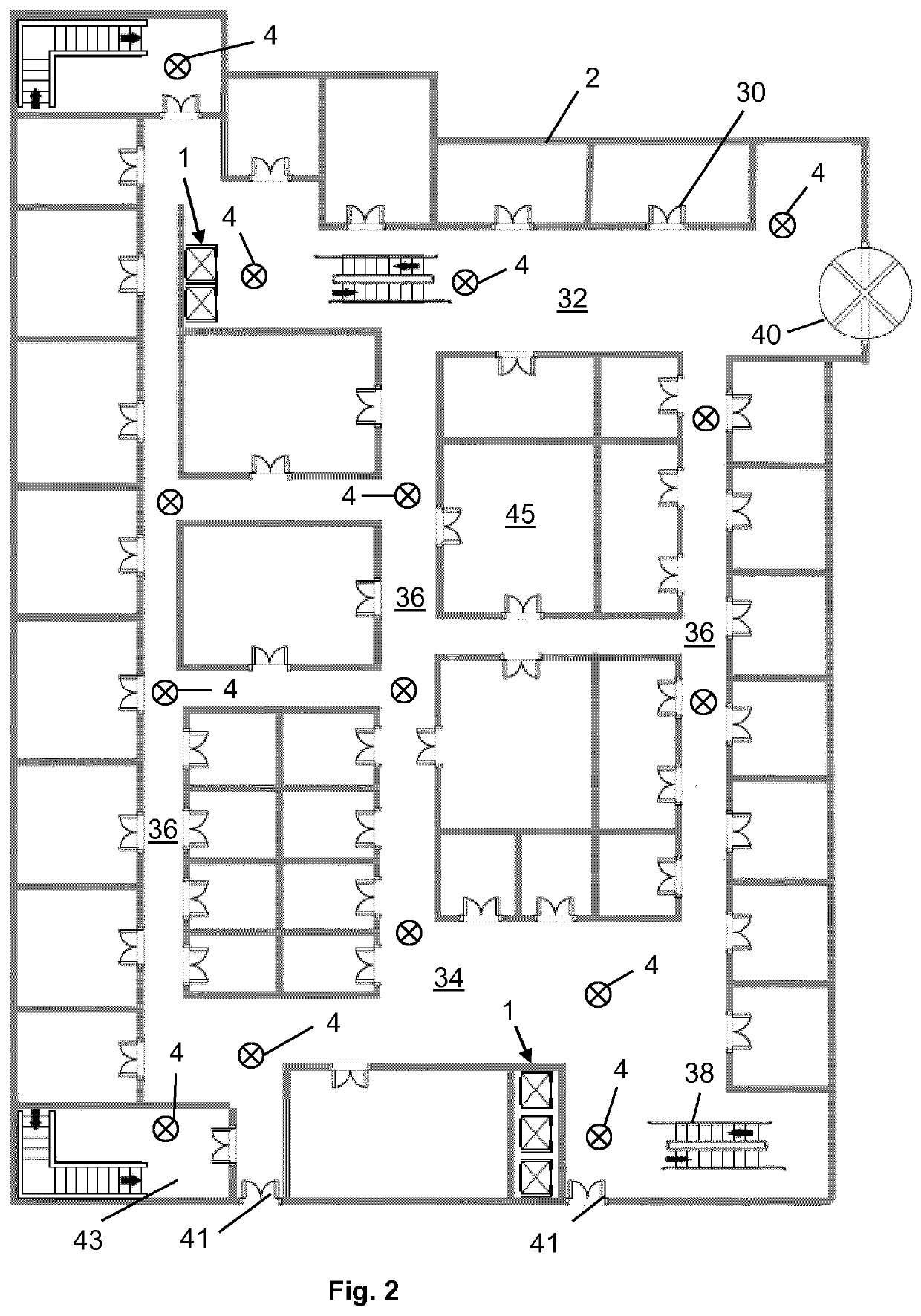 Elevator installation with predictive call based on noise analysis