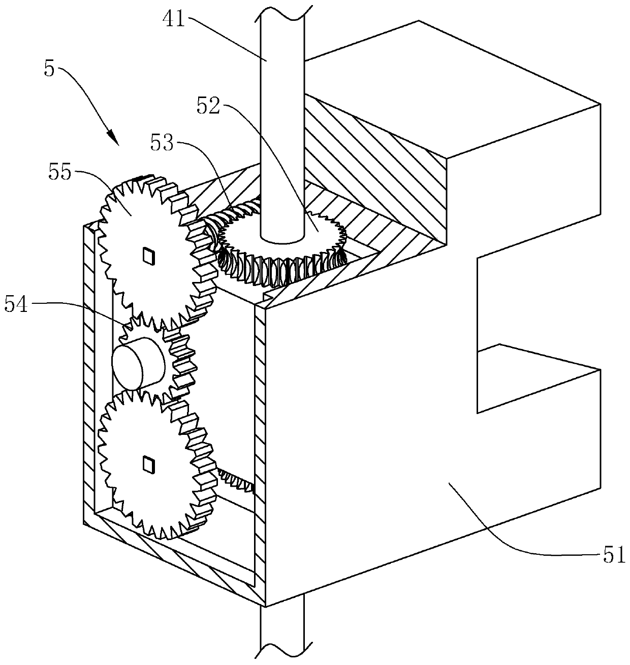 Cleaning type ventilation protection air-tight door