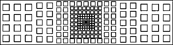 Design and detection method of camera calibration board