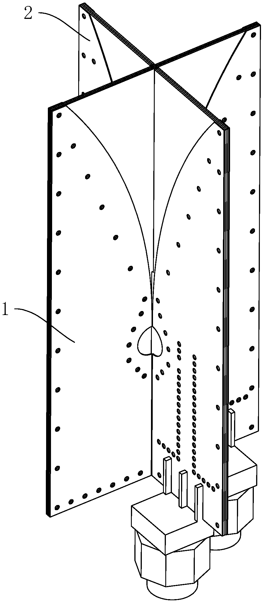 Dual polarized antenna