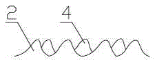 End head cutting device for blank part of gear shaft