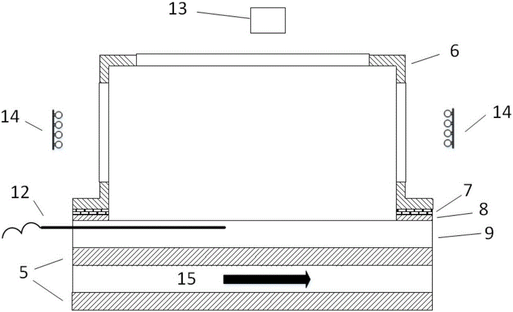 Experimental apparatus for visualizing sulfuric acid vapor condensation and deposition