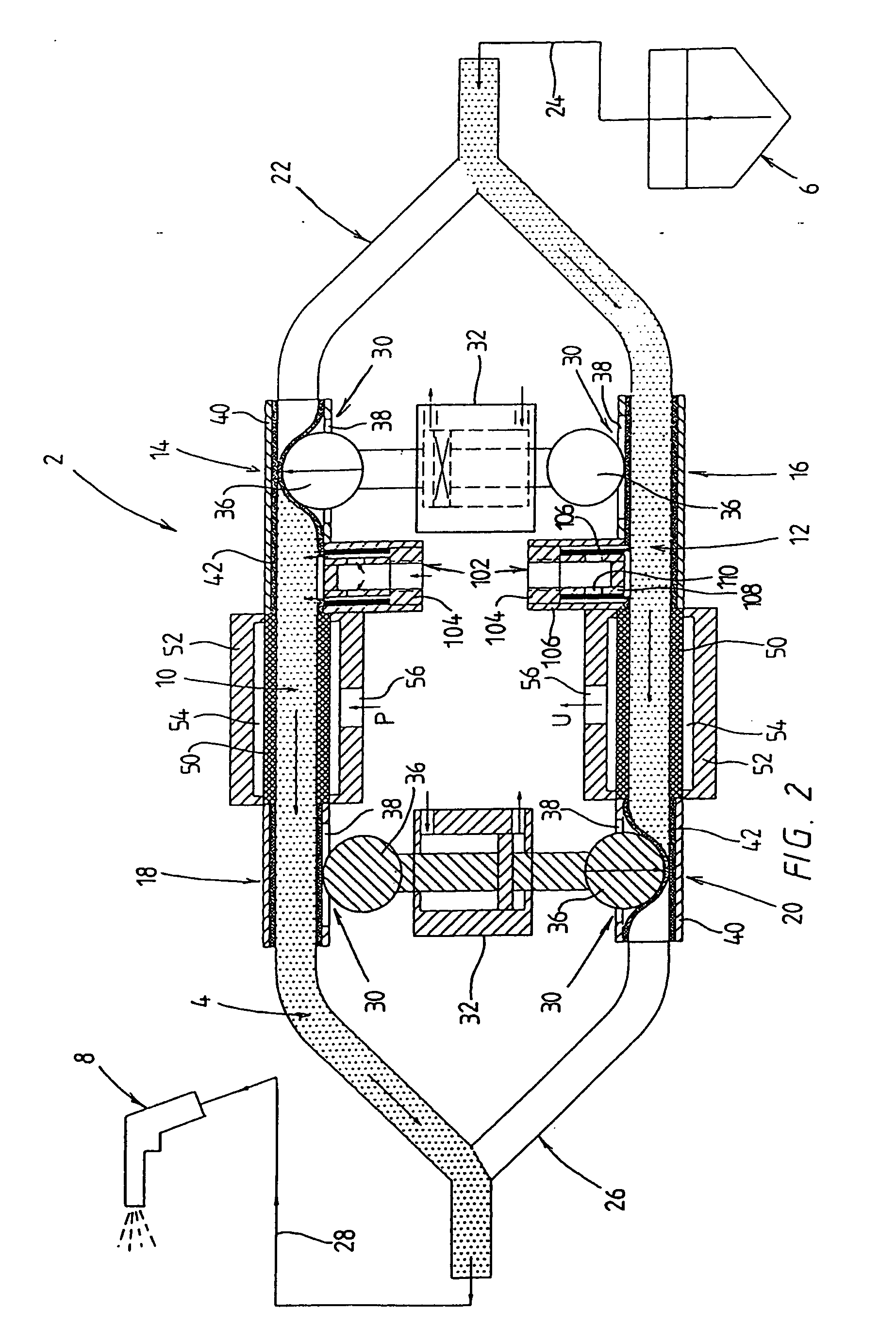 Powder pump flow monitoring method and system