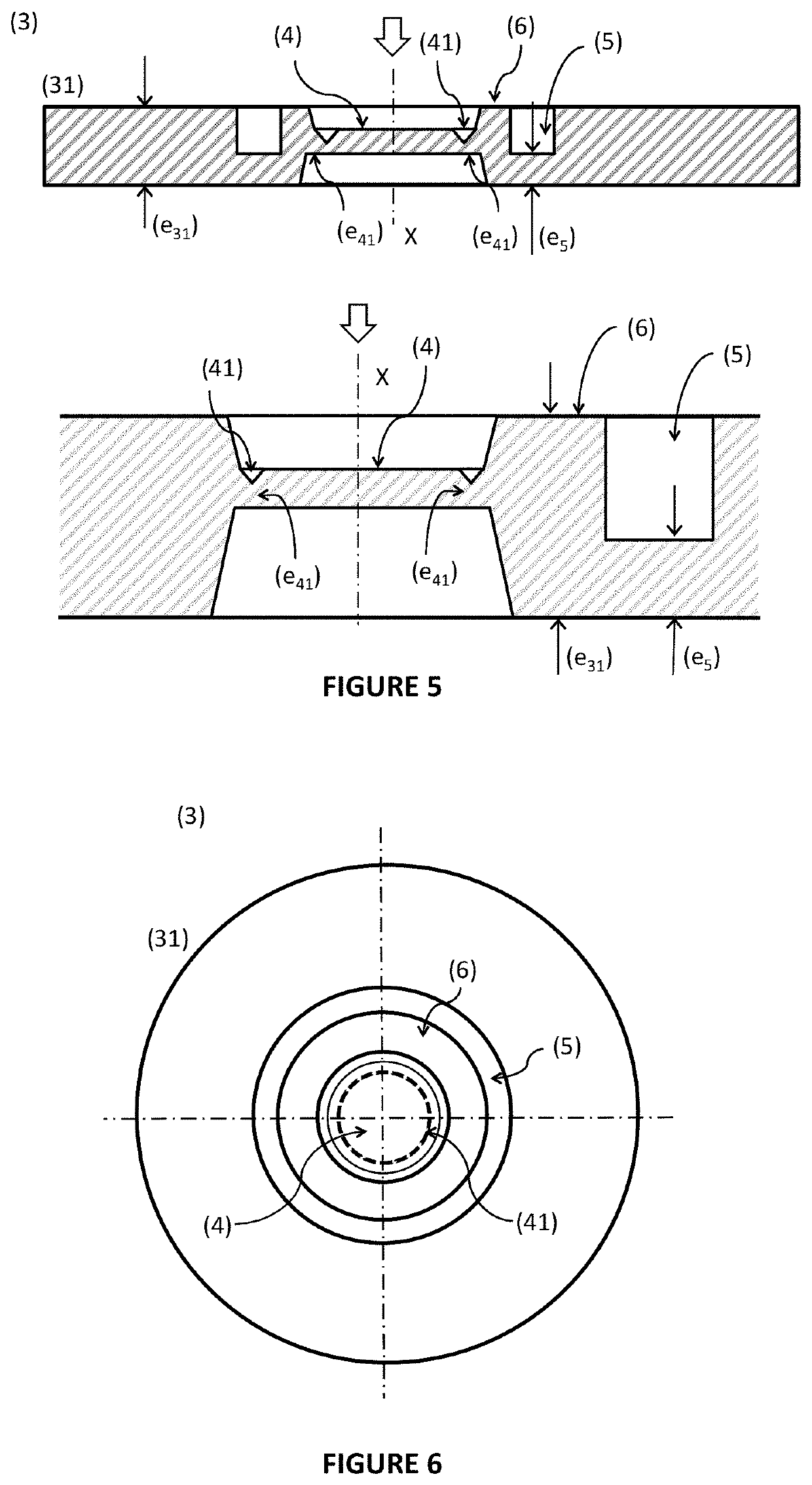 Capsule with sealing support and system for preparing edible products based upon said capsules