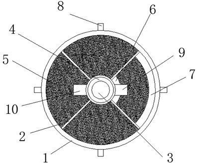 Three-phase three-dimensional electrode photoelectric catalytic reactor and application thereof