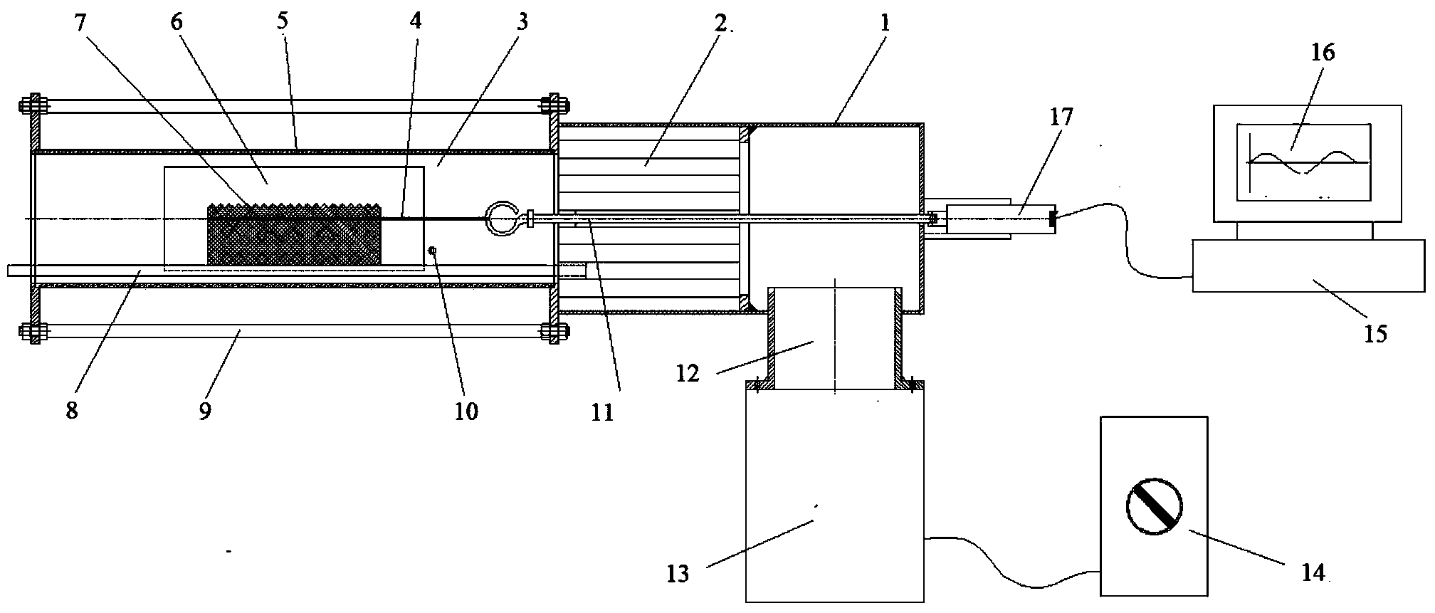 Resistance measuring device and method for measuring wind resistance factor of non-smooth surface object