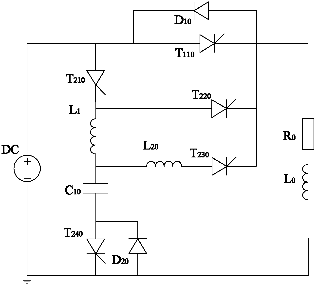 Direct-current solid-state circuit breaker