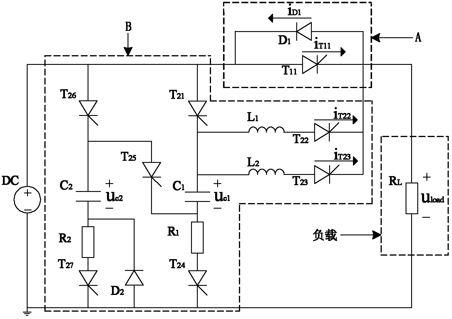 Direct-current solid-state circuit breaker