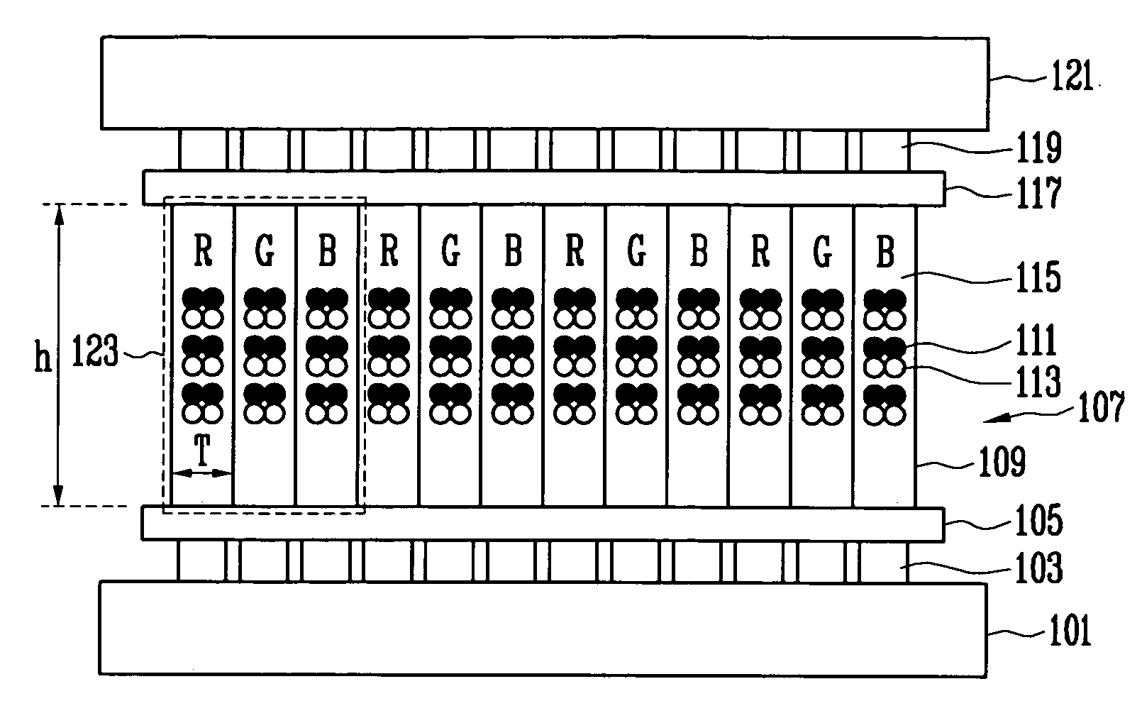 Color electrophoretic display and method of manufacturing the same