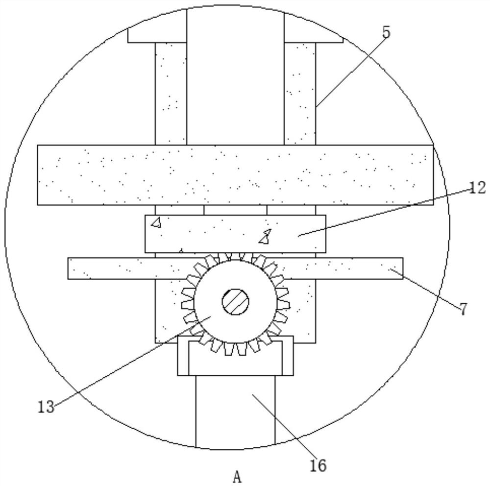 Tension auxiliary adjusting mechanism of belt conveyor