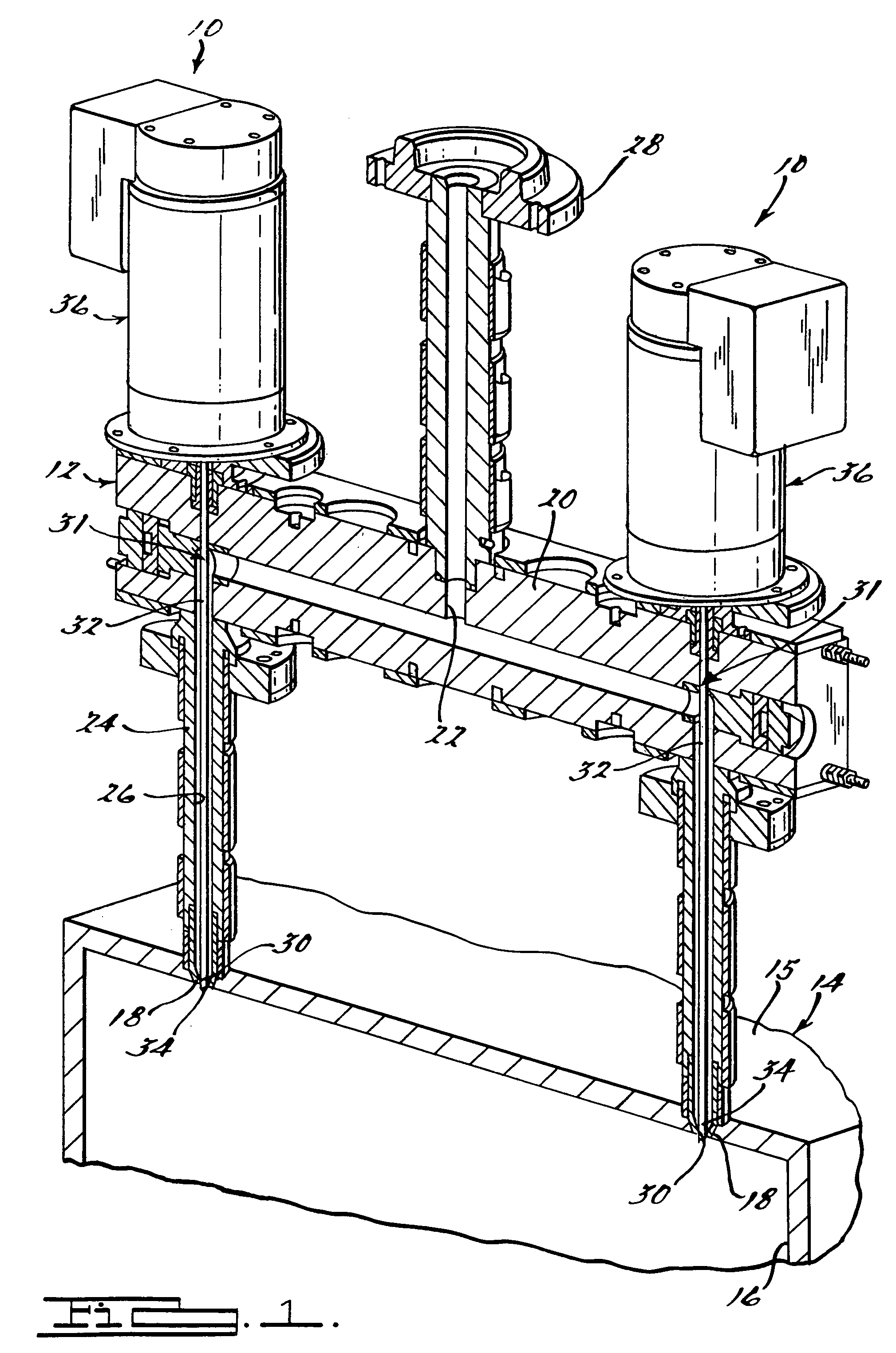 Valve gate assembly