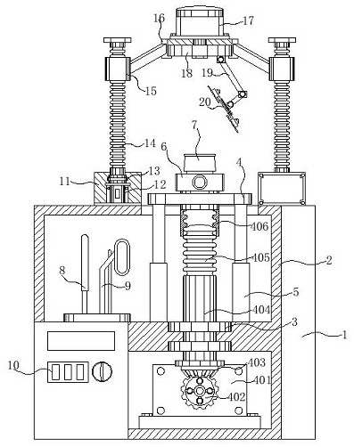 Machining equipment for iron special-shaped buckle opening health maintenance