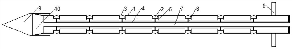 Tunnel water gushing treatment method