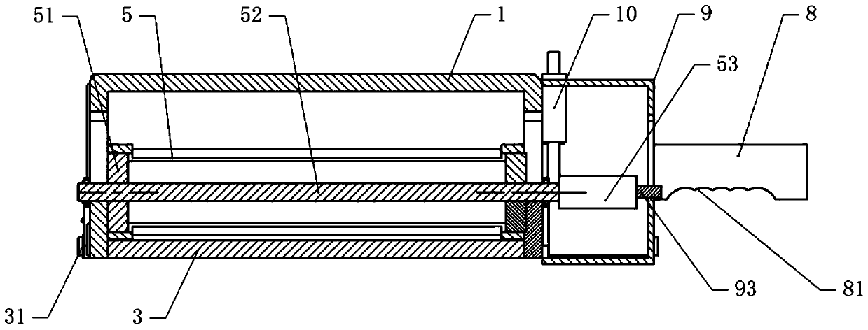 Environmental-friendly picking device for tea leaves