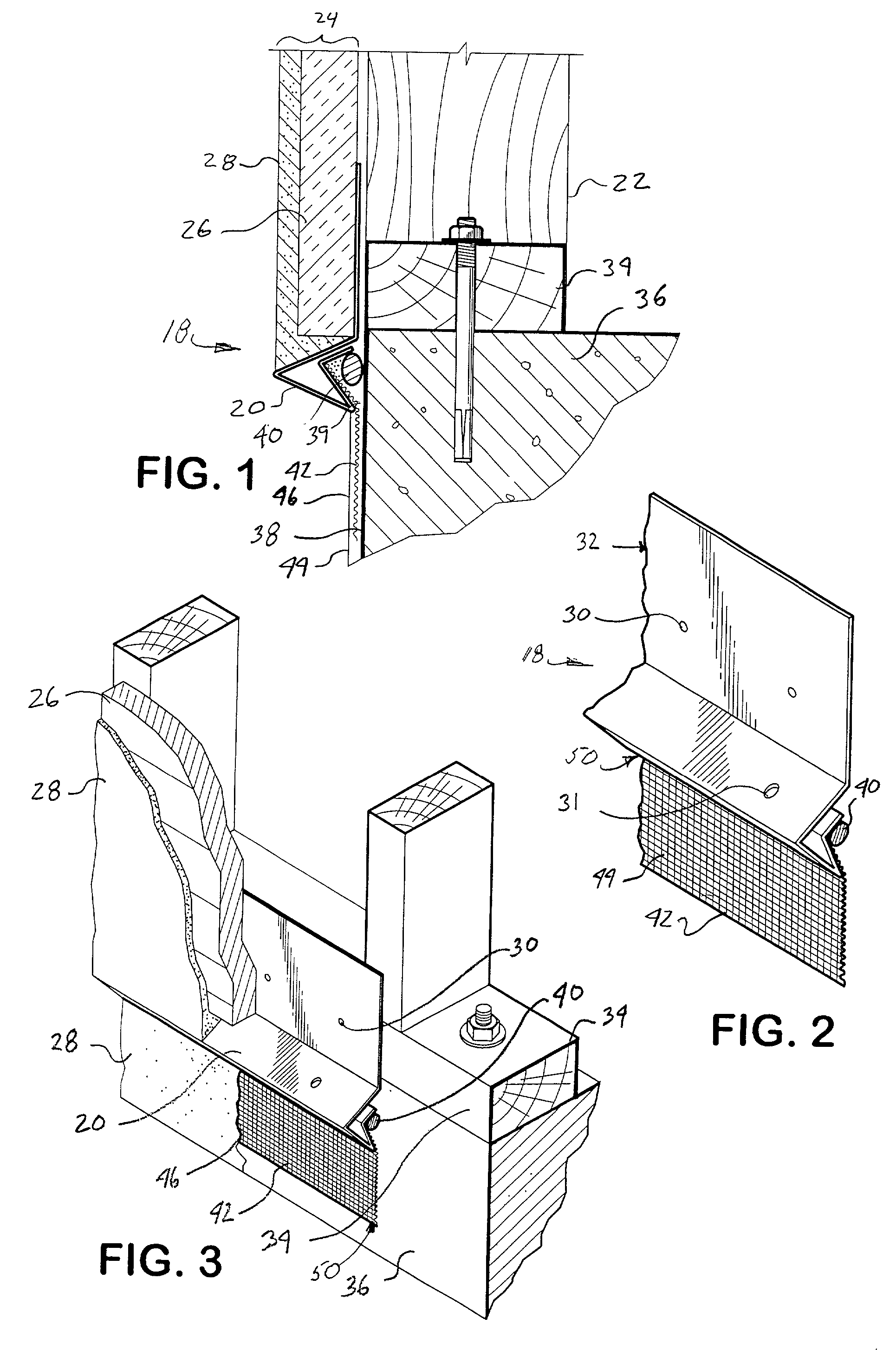 Exterior wall sealing system