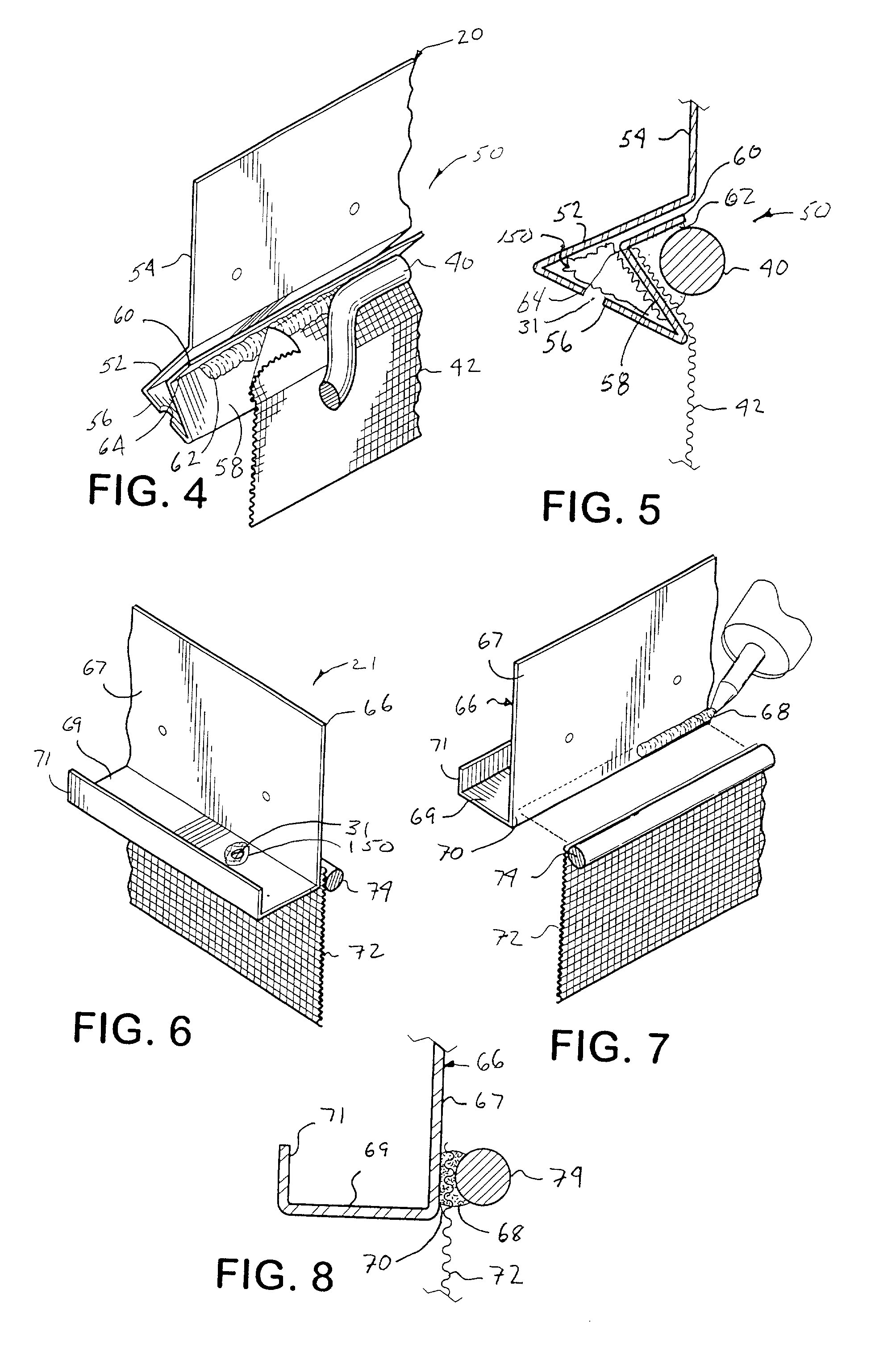 Exterior wall sealing system