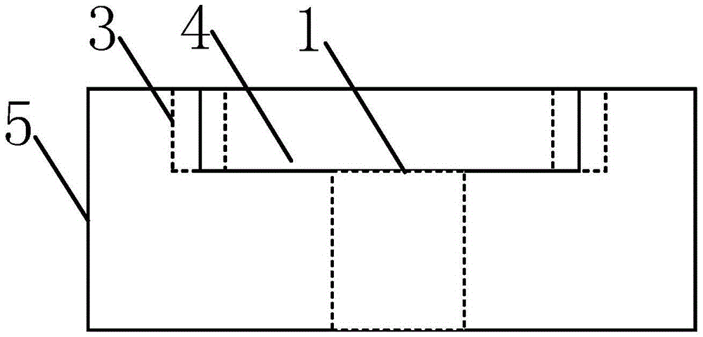 Machining method and device for bearing standard block