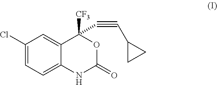 Process for the preparation of efavirenz