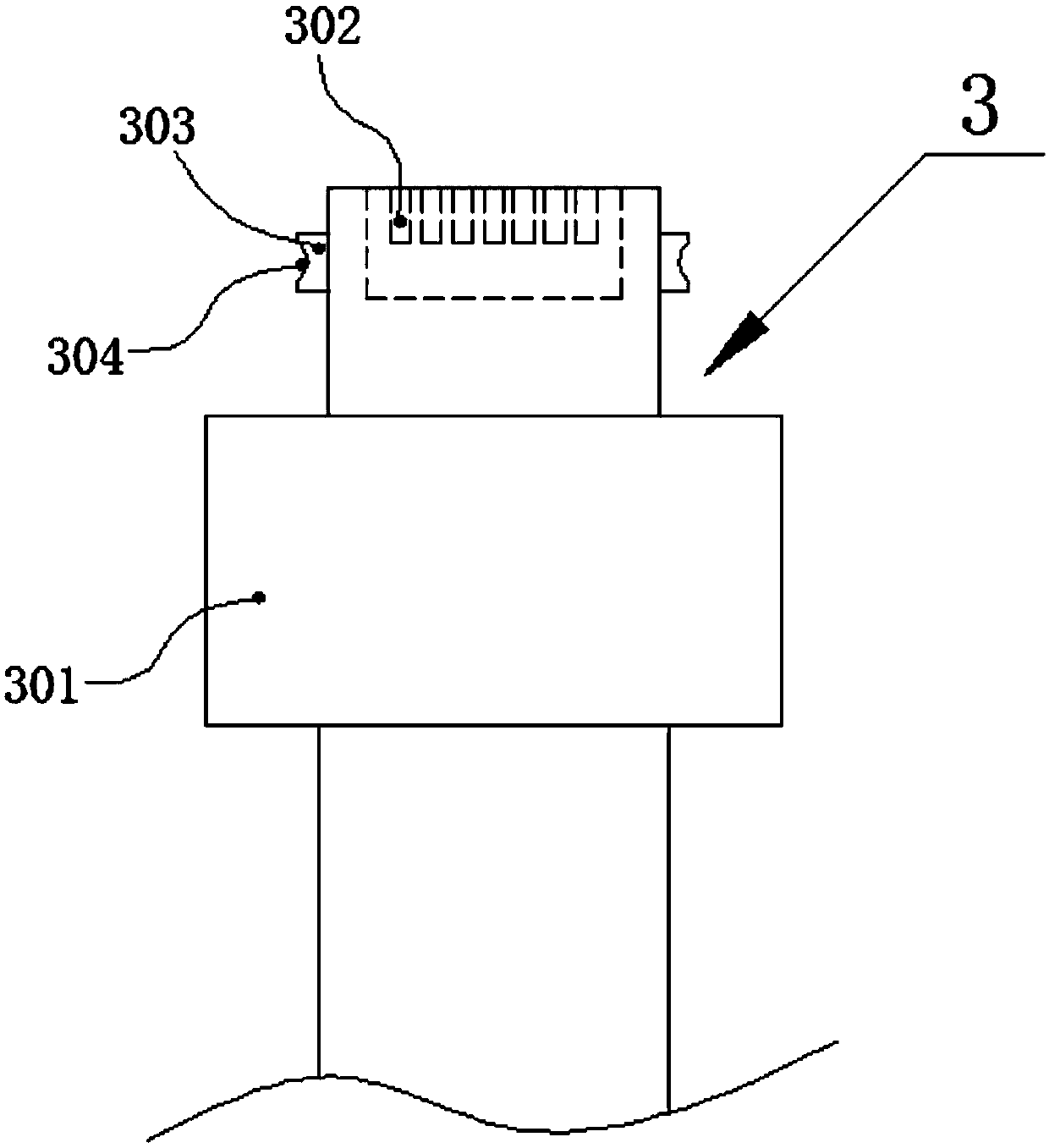 Elastic waterproof connector