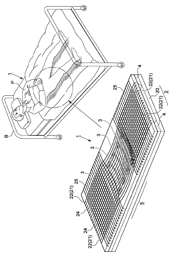 Mattresses with improved nursing/medical suitability