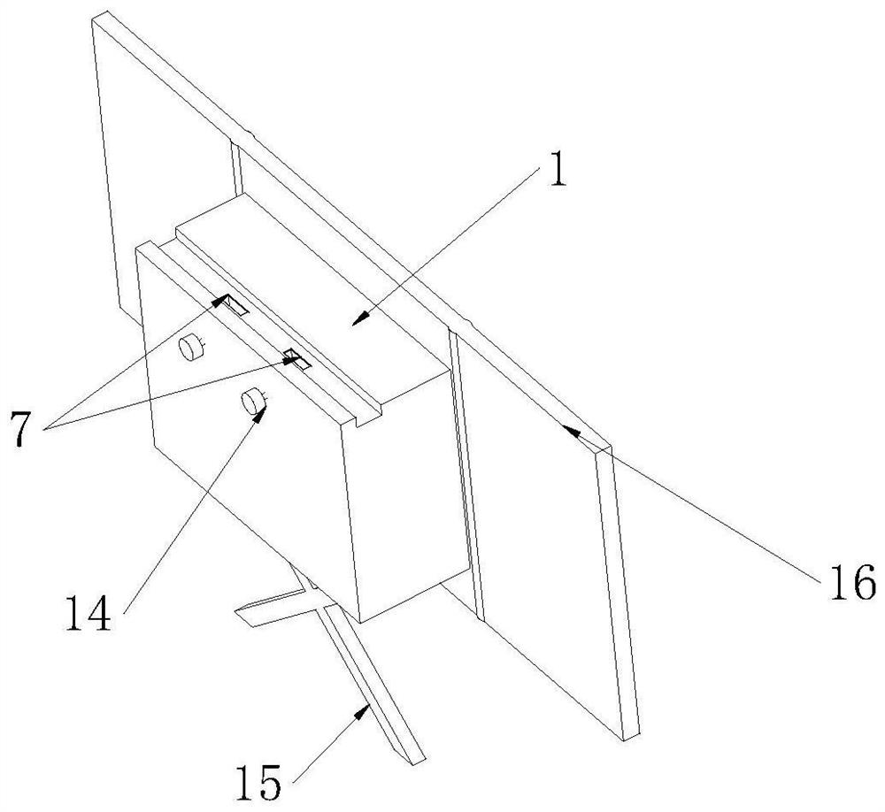 Auxiliary device for Chinese learning of overseas students