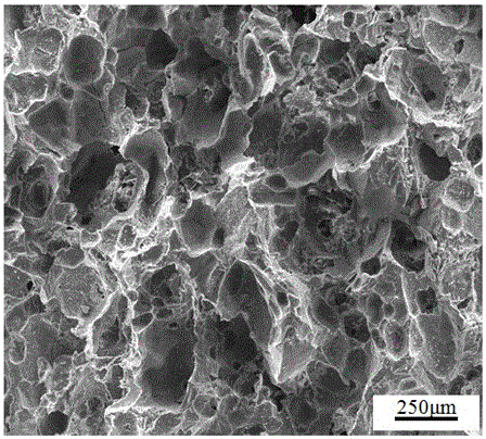 Preparation method of porous hydroxyapatite and strontium oxide composite bone repair material