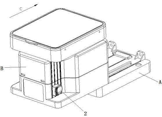 Medicine box locking mechanism