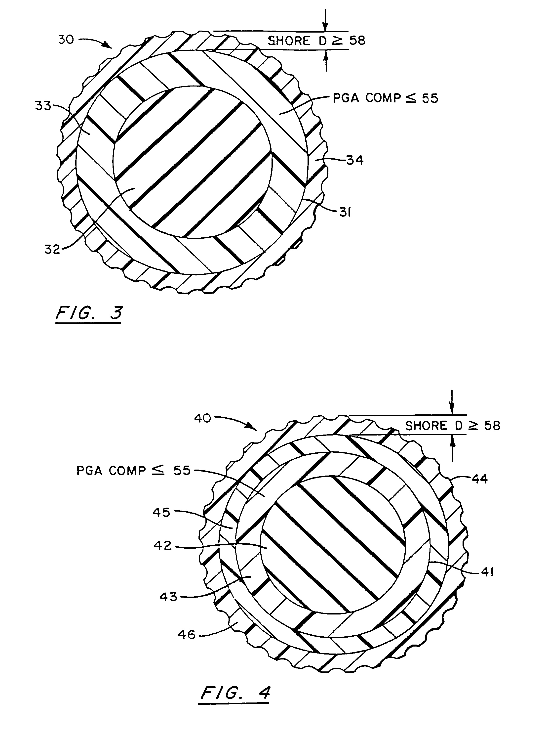 Golf ball with soft core