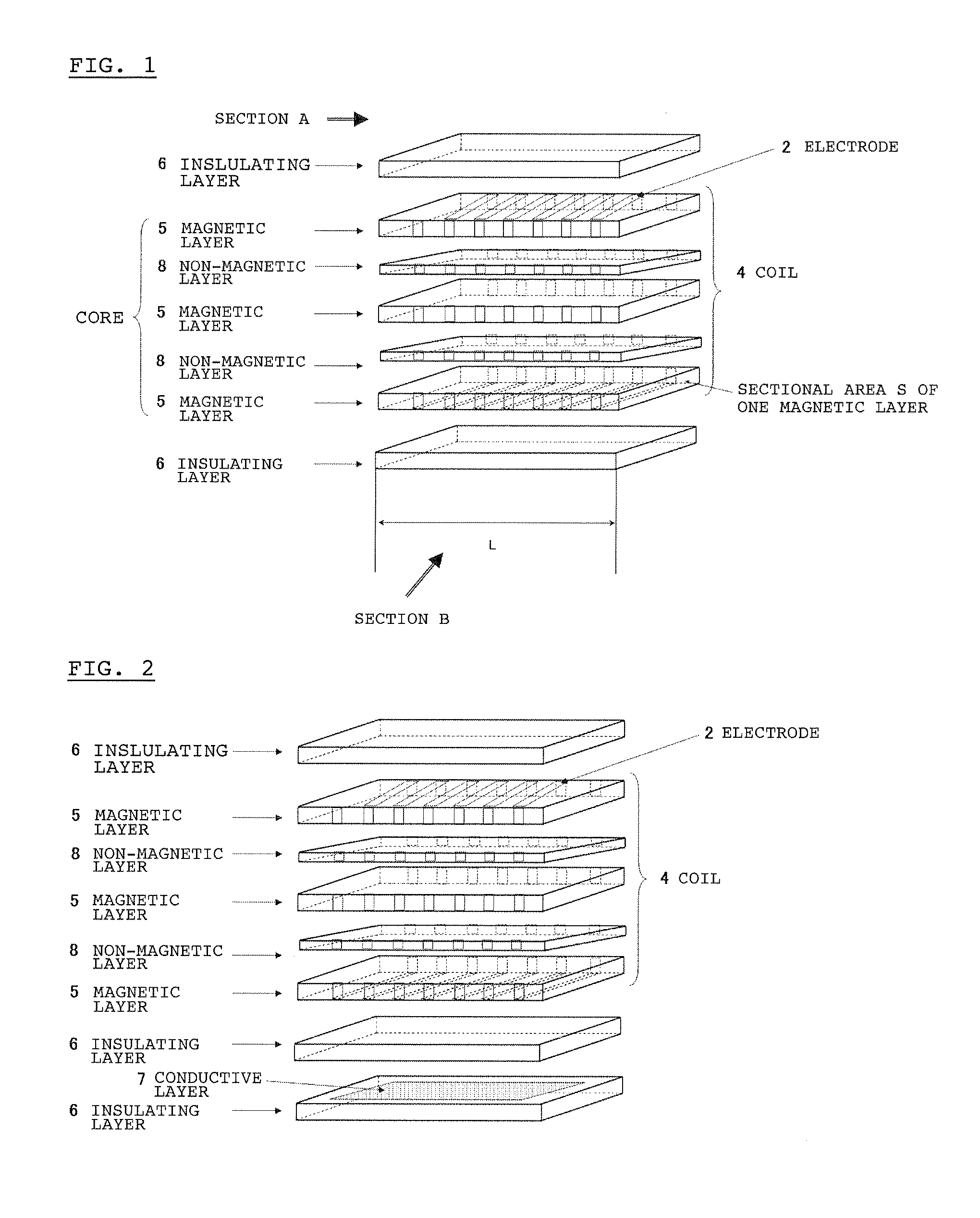 Magnetic antenna, board mounted with the same, and RF tag