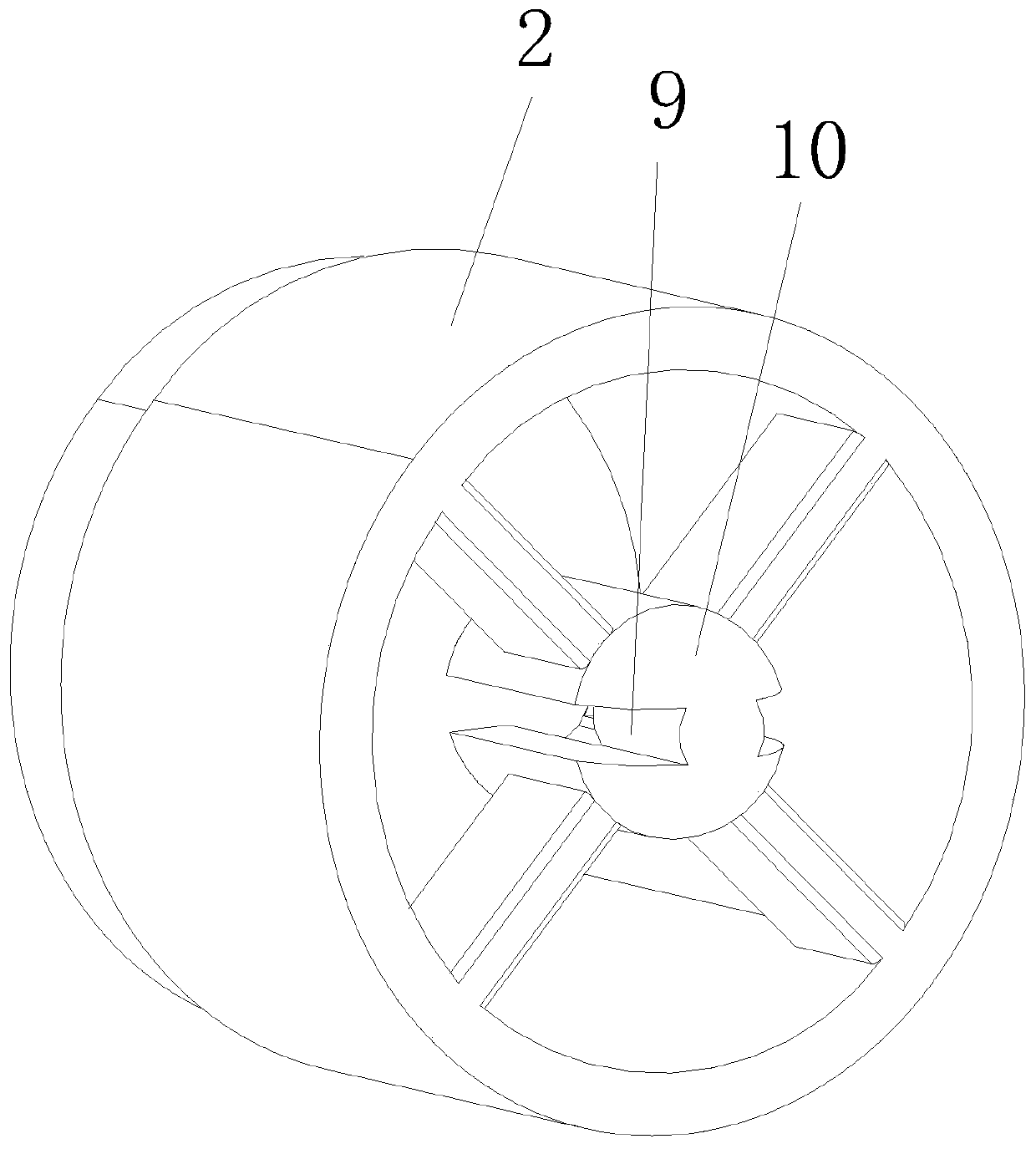 High-precision speed type fluid switch electromagnetic valve