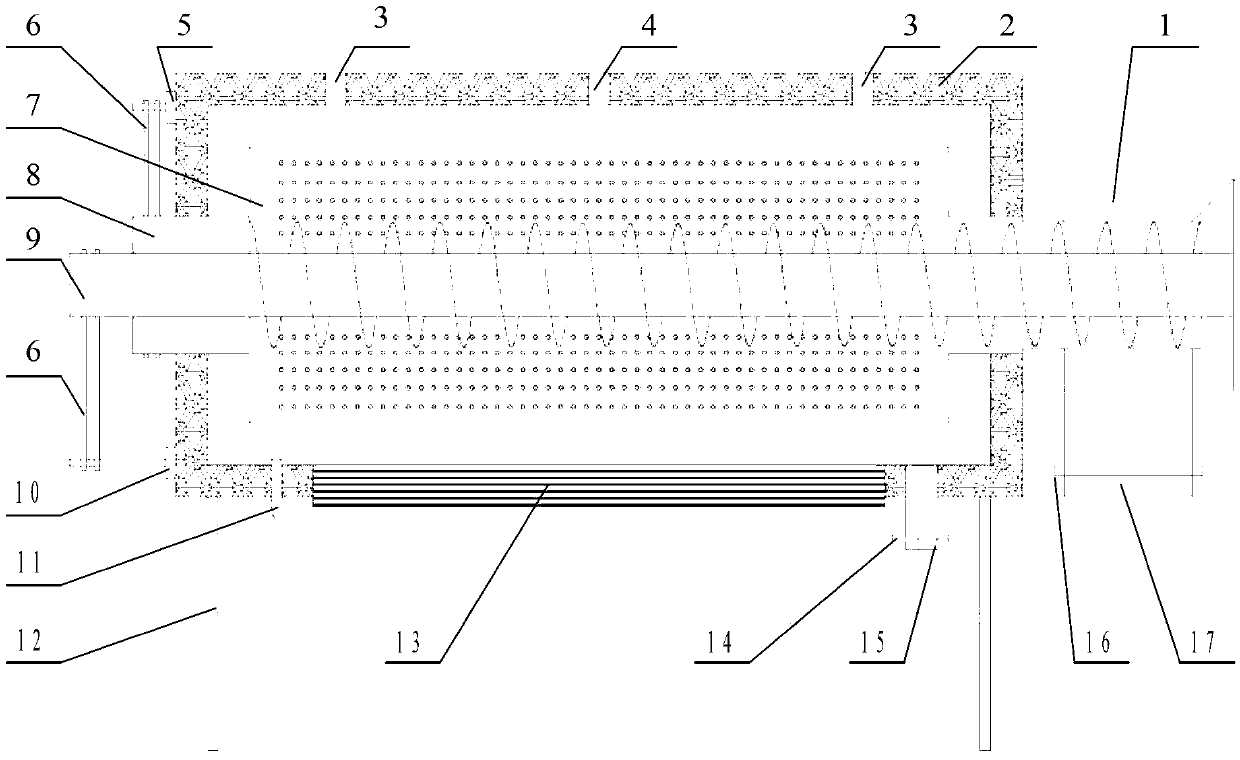 Fermentation and cleaning integrated machine of coffee and fresh fruits