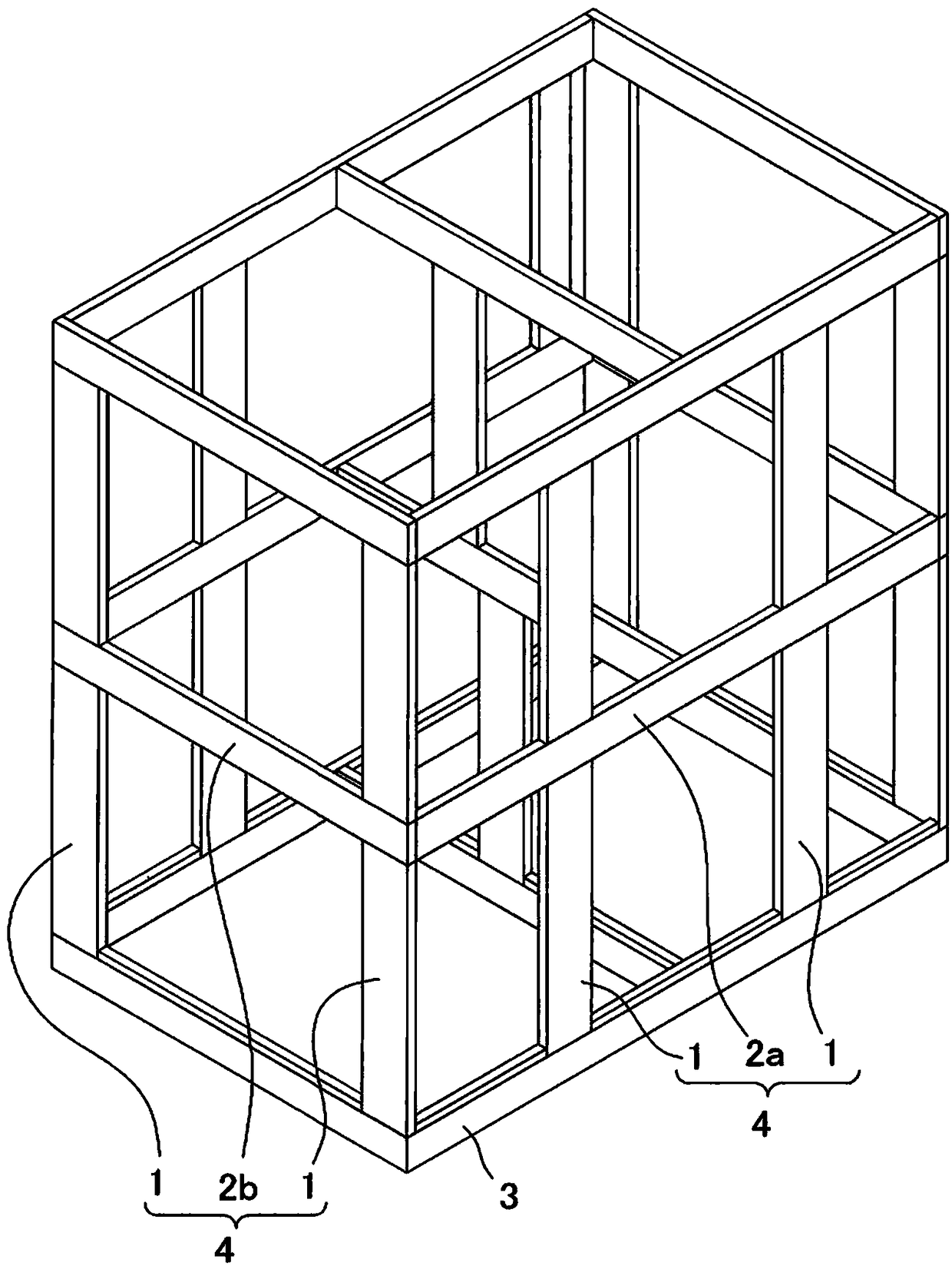 Bonding member, method of manufacturing bonding member, and wood member bonding structure